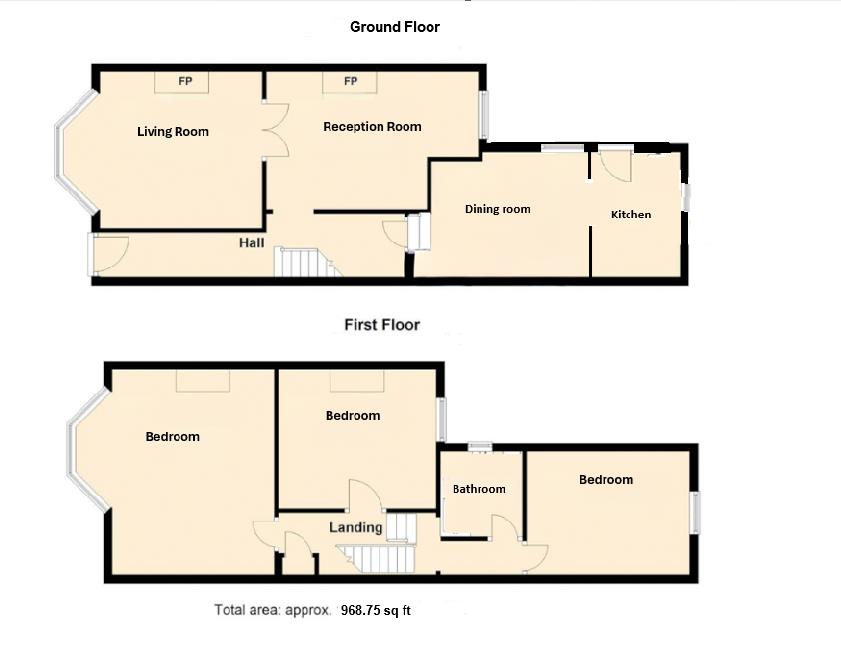 Floorplan for Harrowdene Road, Bristol